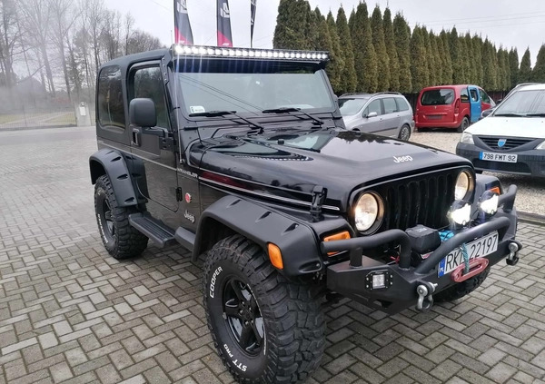 podkarpackie Jeep Wrangler cena 75999 przebieg: 73951, rok produkcji 2006 z Kolbuszowa